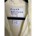 Frank & Eileen  Eileen Relaxed Button Up Shirt Yellow Linen Women's Size Small Photo 3