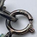 Howlite Pearl Peridot Quartz Beaded Necklace Artisan Made sterling silver blue Green Photo 5