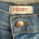 Vibrant Vintage‎  MIU High Cut Denim Shorts Size Small NWT Photo 3