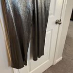 Lulus  Women’s Wide Leg Pants XS Shimmery Silver Photo 2