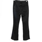 Mimi Cuttrell NWT Kelly Rock Split Flare High Waist Black Raw Hem Denim Jeans Size 27 Photo 5