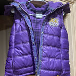 PINK - Victoria's Secret Vintage LSU PINK Puffer detachable Hoodie Photo 0