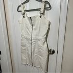 Pistola  White Denim Nina Dress Women’s Medium Photo 2