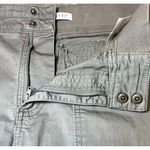 Lee  Easy Fit Cargo Capri Pants Womens Medium Grey Stretch Casual Outdoor Pockets Photo 5