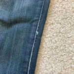 AG Adriano Goldschmied ripped black the Stevie slim straight jeans in size 25 Photo 3