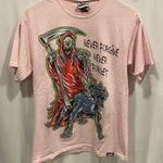 Broken Promises Pink  t-shirt never forgive punk hardcore t-shirt Photo 0