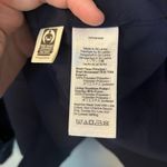 Madewell Women's The Dorset Crop Blazer in Easygoing Crepe Navy Blue Sz Medium Photo 13