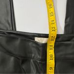 Meshki  Black Shayla Skinny Faux Leather Split Pant Size Large Photo 5