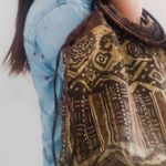 Brown Cotton Boho Bag Photo 1