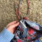 Free People Beach Walk Strapless Lace Up Romper Photo 5