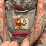 Ruff Hewn  Womens Large Aztec‎ Print Puffer Vest Sleeveless Southwestern Full Zip Photo 4