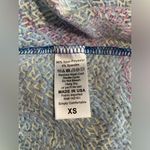 LuLaRoe Blue/Red/Yellow Abstract Maxi Skirt Fold Over Waist Size XS Photo 6