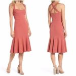 Gal Meets Glam Pink Rae Sweetheart Tuscon Rose Cocktail Dress 10 Flare Midi Photo 1