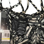 NWT Dolce Vita Women's Ikat Medium Strappy Geometric Print Cover Photo 5