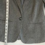 Loft Gray Cotton Spandex Lined Blazer Size Small Photo 9