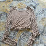 Aerie OFFLINE By  Thumbs Up Long Sleeve Ruched T-Shirt Size XS Photo 3