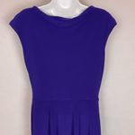 Ralph Lauren  Dress Faux Wrap Jersey Size 10 MENDED Knee Length Hem Office Career Photo 9