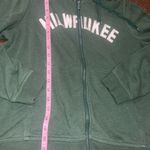 Nike  Green Milwaukee Hoodie woman’s sz M Photo 2