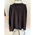 Coldwater Creek Vintage  Cardigan Sweater Full Zip Sz L Embroidered Boho Artsy Photo 4