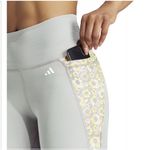 Adidas ‎ Optime Stash Tight Fit Leggings Wonder Silver Floral XS Photo 1