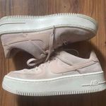 Nike Pink Suede Air Force 1 Sneakers Photo 0