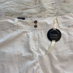 Charter Club  Classic Fit Cropped Pants color white size 12 brand new inseam 24” Photo 8