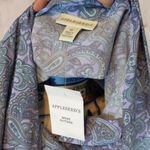 appleseed's  paisley blouse size 14 NWOT Photo 3