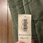 Old Navy Moss Green Mid-Rise Soft Wide-Leg Linen-Blend Pants Size XXL NEW Photo 12