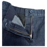 LL Bean Jeans Womens 10 Blue Classic Fit Dark Denim Straight Leg Stretch Classic Photo 3