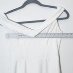 Lulus  White Off the Shoulder Mermaid Wedding Dress NWT Size Small Photo 9