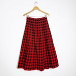 Brooks Brothers 100% Wool Plaid Skirt – Made in Scotland – Vintage – Size 10 Photo 1