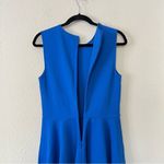 Diane Von Furstenberg  Jeannie Electric Blue Fit and Flare Mini Skater Dress 6 Photo 7