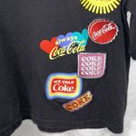 Coca-Cola  Womens/Juniors Multi Patch Graphic Tee with Short Sleeves Size L 11/13 Photo 3