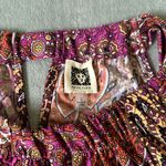 Anne Klein Multicolor Paisley Print Sleeveless High Neck Maxi Dress 8 brunch Photo 4