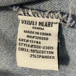 Velvet Heart  Blue Denim Boxy Buttoned Top Photo 4
