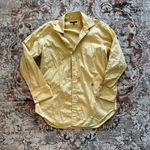 Rag and Bone  Diana Poplin button down shirt yellow beach cotton‎ Photo 6