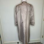 Vintage 80s Taupe Trench Coat ? Rain Jacket Sz 16 Large XL Tan Photo 1