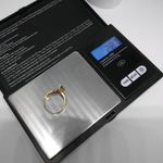 10k Solid Gold Diamond Engagement Ring Lovely Simple Design Photo 5