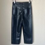 Wilfred  black faux leather cropped pants Photo 7