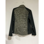 32 Degrees Heat Woman’s 32 Degree Heat Small Green Black Puffy Front Zip Up Active Jacket Photo 3