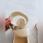 Anthropologie  Elvio Zanon Sport Sandals in Cream Size 36 NWOT $170 Photo 5
