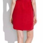 Madewell Shirred Silk Dress Photo 1