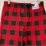 Stars Above Women’s Casual Buffalo Plaid Pajama Pants Red & Black Size XS NWT Photo 1