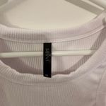 Women’s SAVVI White Ribbed Tank Top Size XL Photo 1