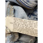 ZARA Women's Blue Light Wash High Waisted Tapered Paperbag Denim Jeans Size 2 Photo 4