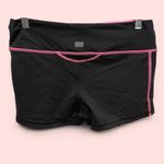 Victoria's Secret Victoria’s Secret sport made sexy booty yoga shorts black pink drawstring tie Photo 1