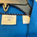 Riders By Lee  Women's Blue Button-Down Shirt Photo 2