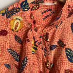 Ulla Johnson Ashlyn Printed Silk Blouse Cherry Blossom Photo 5