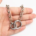 Shortened Silver Chain Necklace Photo 1