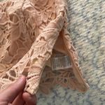 She & Sky Anthropologie x Light Pink Lace Crop Top, small NWT Photo 1